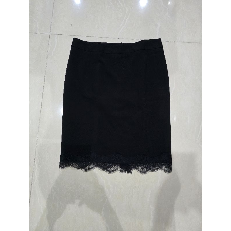 Executive rok wanita Black size S preloved