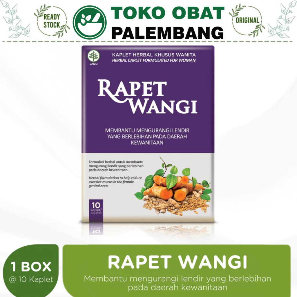 RAPET WANGI DELTOMED 10' KEPUTIHAN LENDIR