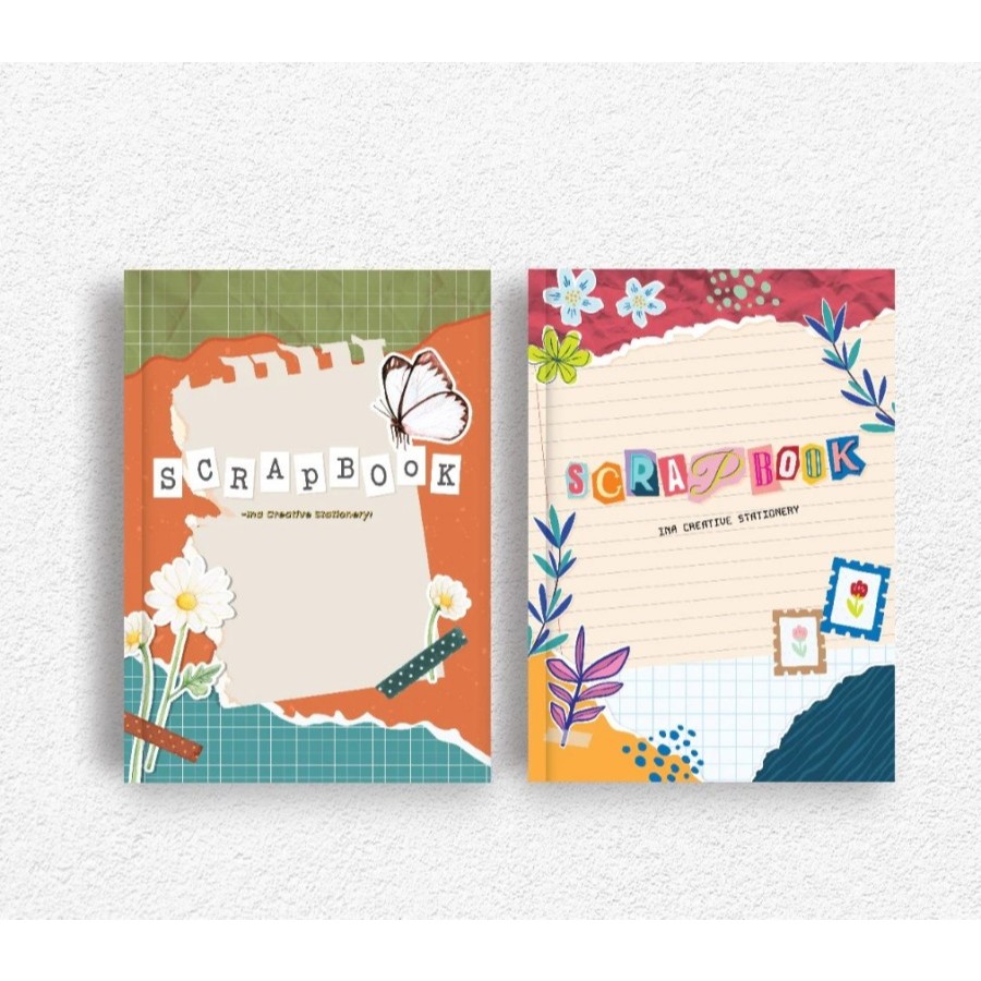 

Scrapbook Kit A5 Ina Creative Daisy Craft Notebook Journal Diary Book