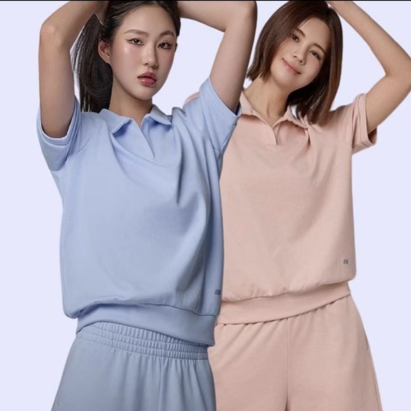 atasan wanita STL - kaos kerah wanita