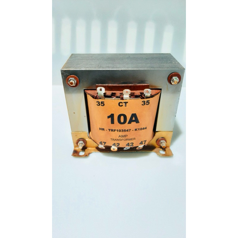 Travo Trafo 10 Ampere 10A BGR (BELL) CT 47V Volt