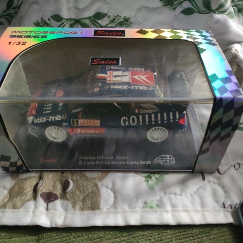 Diecast Saico Kronos Citroen Xsara S.Loeb Rallye Monte Carlo 2006