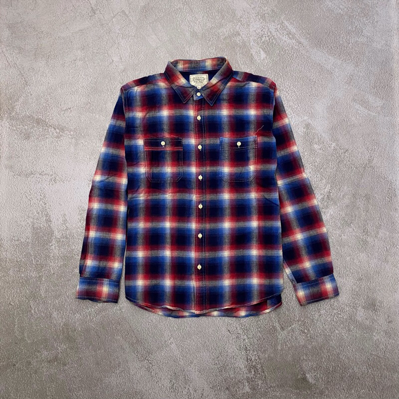 Kemeja Flanel Veterano Double Pocket