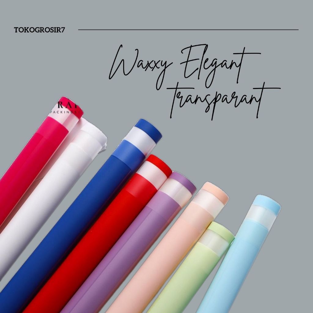 

Kertas Buket Bunga Elegant Flower CELLOPHANE Wrapping Paper