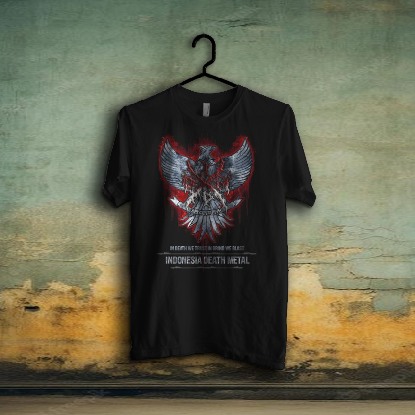 Kaos Musik Indonesia Death Metal