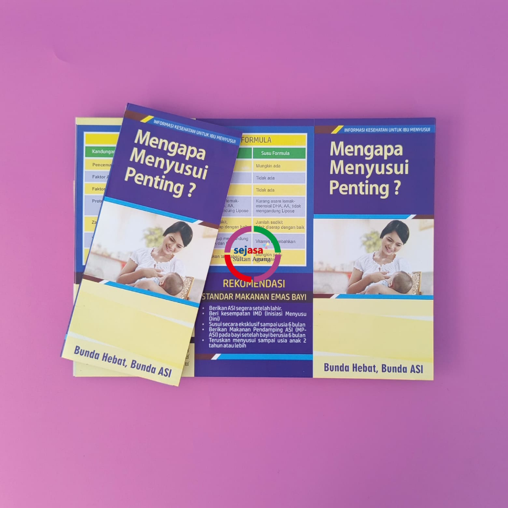 

Leaflet Mengapa Menyusui Penting | Leaflet Pentingnya Menyusui | Brosur Cara Menyusui Yang Benar