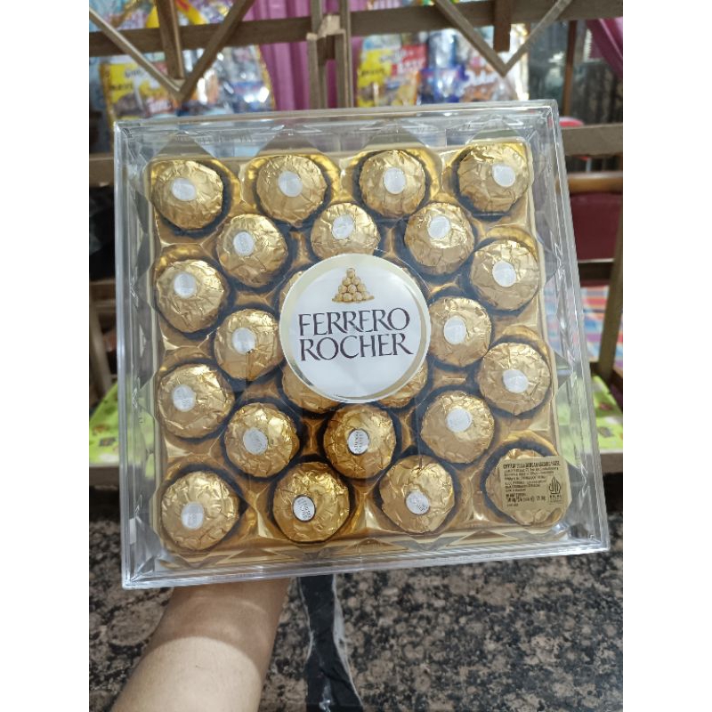 

Coklat Ferrero Rocher expired Oktober25