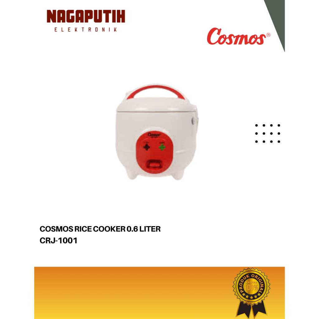 COSMOS RICE COOKER CRJ-1001 0.6 Liter