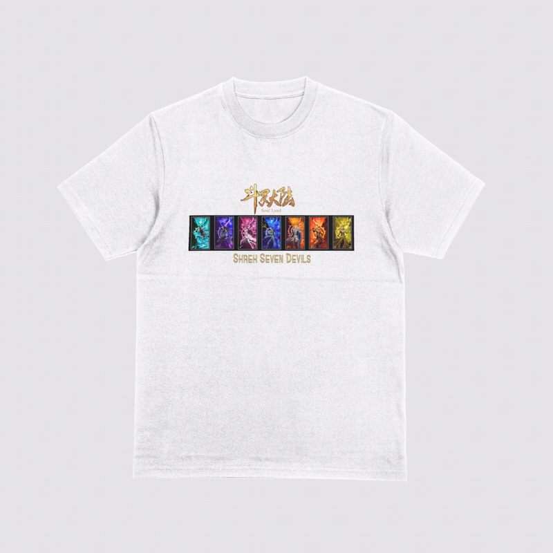 Kaos 24s Donghua Soul Land - SHARK SEVEN DEVILS