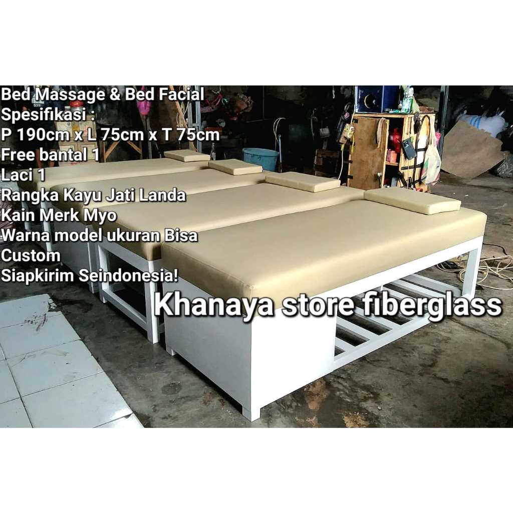 Meja pijat massage kayu_Bed massage kayu_Ranjang Spa kayu_Tempat tidur Spa termurah