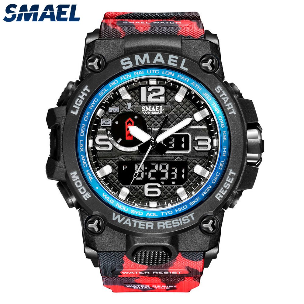 SMAEL 1545D MC  Jam Tangan Mekanik Otomatis Pria Jam Tangan Mekanik Otomatis Tahan Air Jam Tangan Me