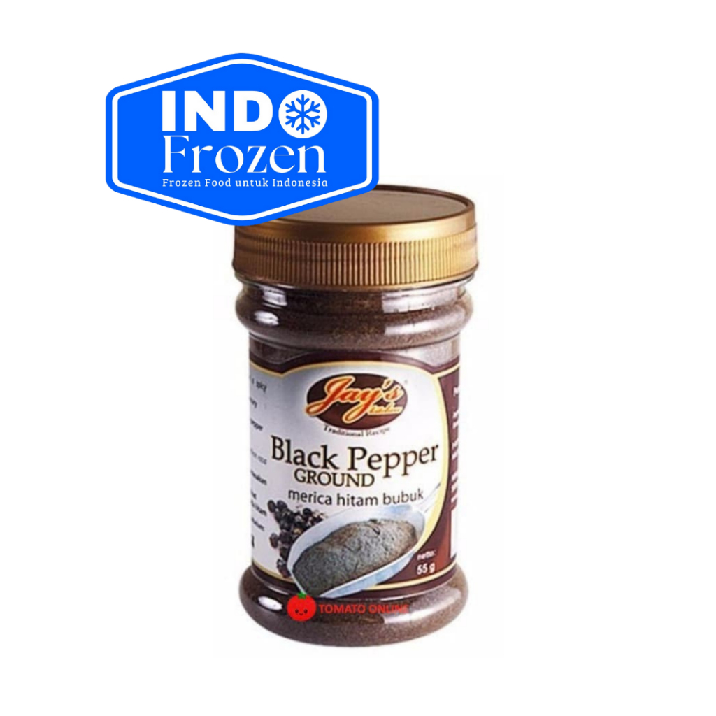 

JAYS BLACKPEPPER GROUND 55G/MERICA HITAM BUBUK