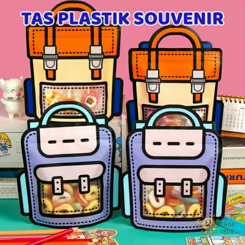 

Tas Plastik Souvenir Ziplock Goodie Bag Hampers Bingkisan Kado Snack Hadiah Ulang Tahun