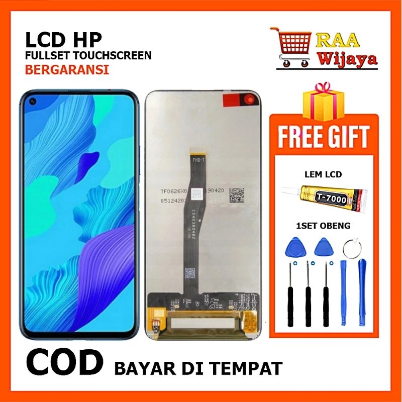 [ORIGINAL] LCD HUAWEI NOVA 5T / HONOR 20 [YAL-L21] FULLSET TOUCHSCREEN