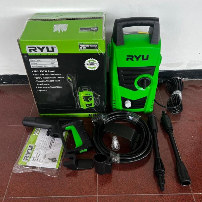 Mesin Steam Cuci Mobil Motor Jet Cleaner Tekiro RYU RPW 70-1 70 Bar