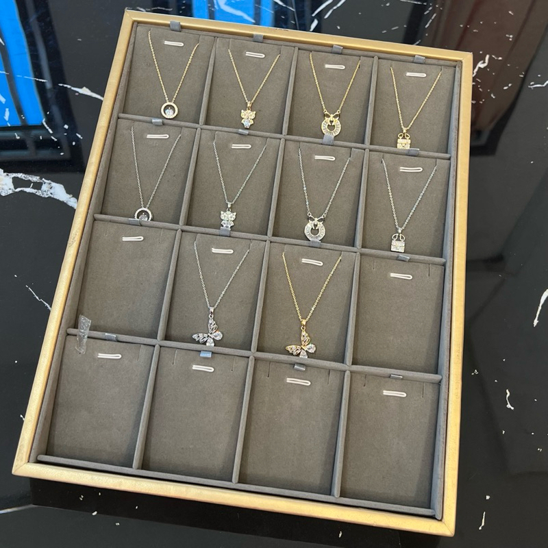 KALUNG TITANIUM IMPRT  ||  KALUNG WANITA ROSE GOLD DAN GOLD