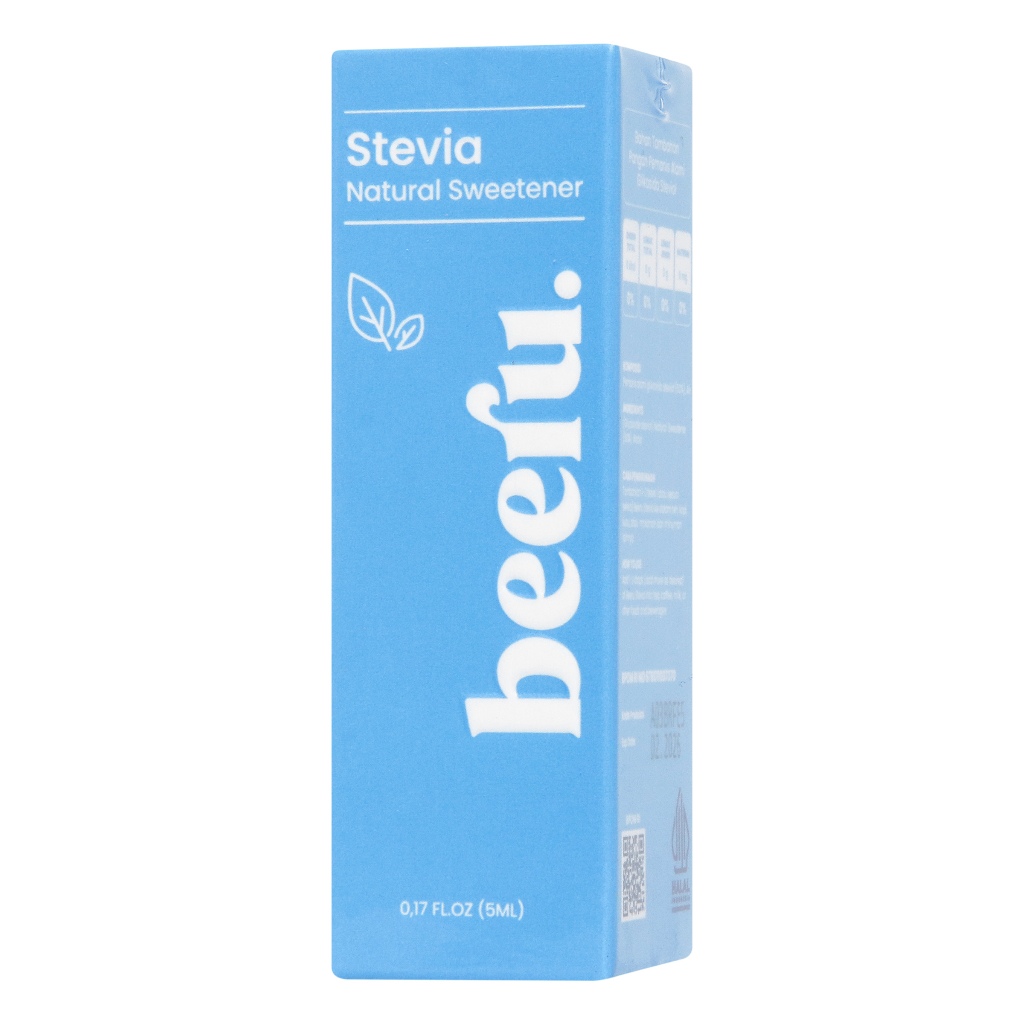 

BEERU STEVIA NATURAL SWEETENER | Pemanis Alami, Pengganti Gula, 0 kalori, Daun Stevia