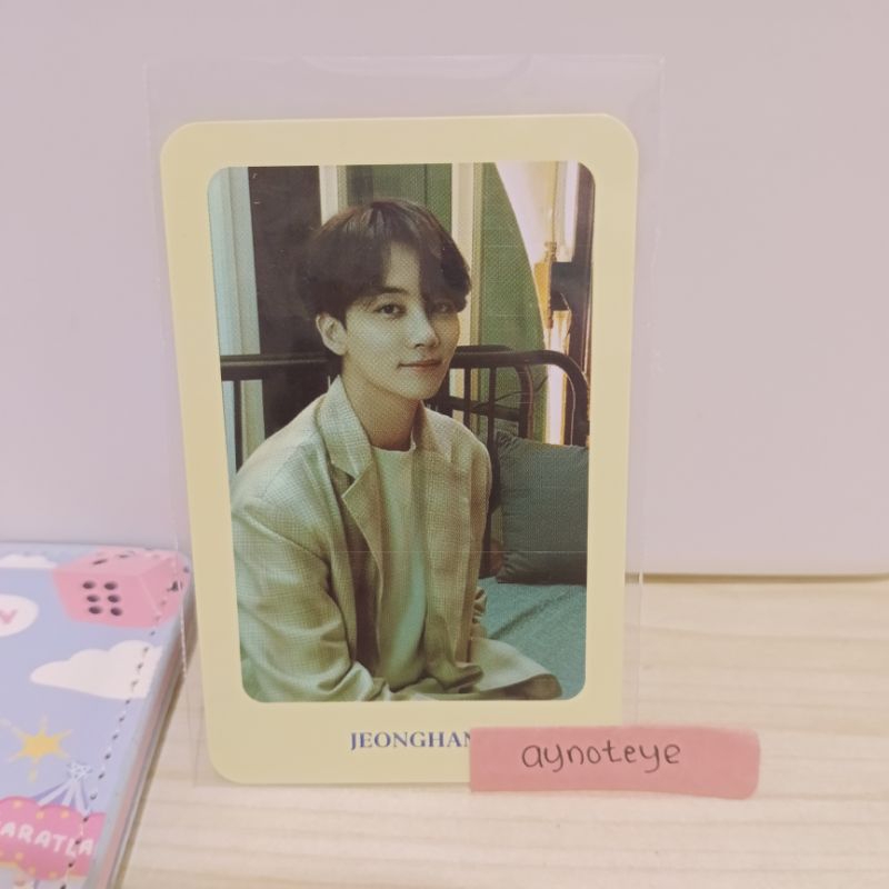 seventeen jeonghan ode to you off the record photocard pc