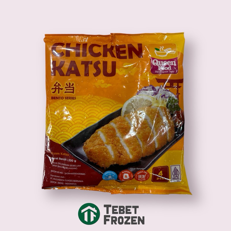 

QUEEN FOOD CHICKEN KATSU 350GRAM - TEBET FROZEN