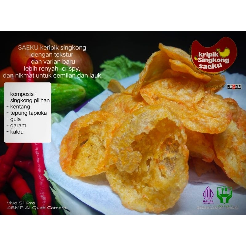 

SAEKU chips 250gr rasa jagung manis, camilan renyah murah siap grosir partai besar