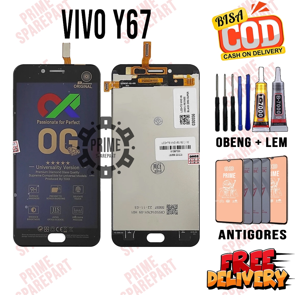 Lcd Touchscreen VIVO Y67 Original Oem Lcd Vivo Y67 Fullset