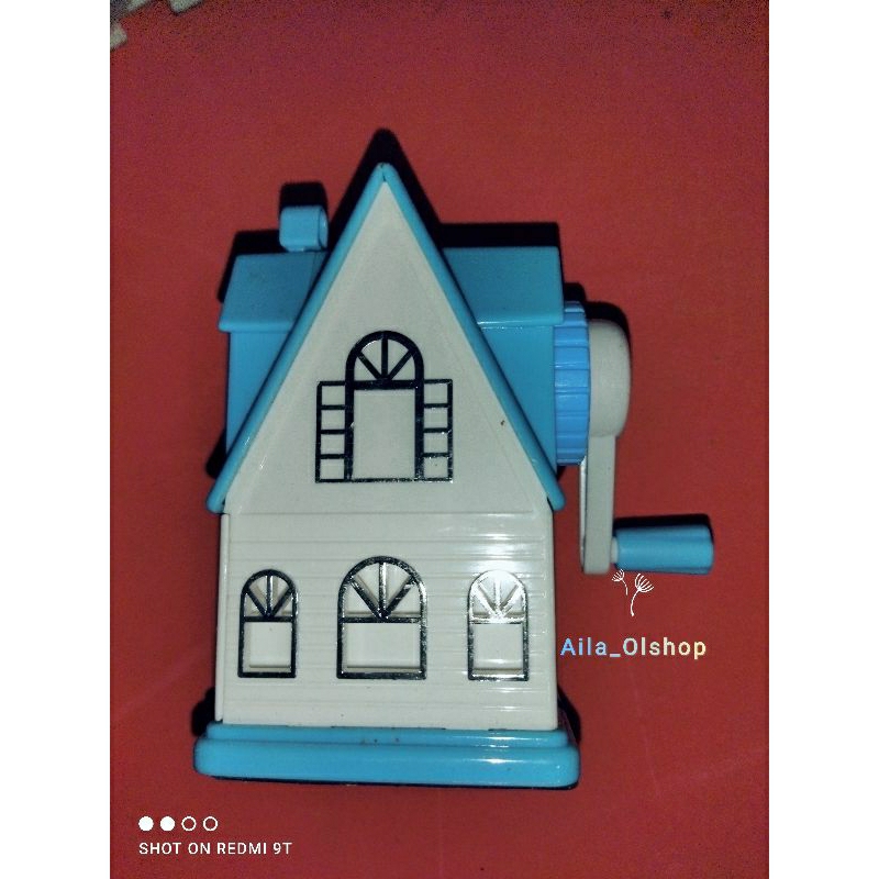 

Rautan Meja Rumah/Serutan Putar Pensil Motif Rumah Dengan Pisau Tajam