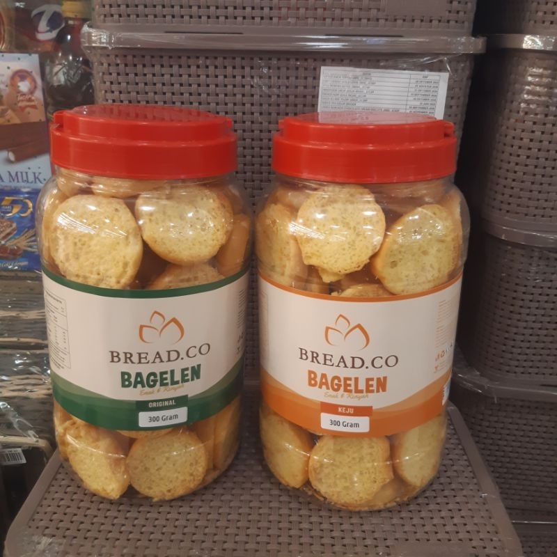 

Bread.Co Bagelen 300 Gram Original dan Keju