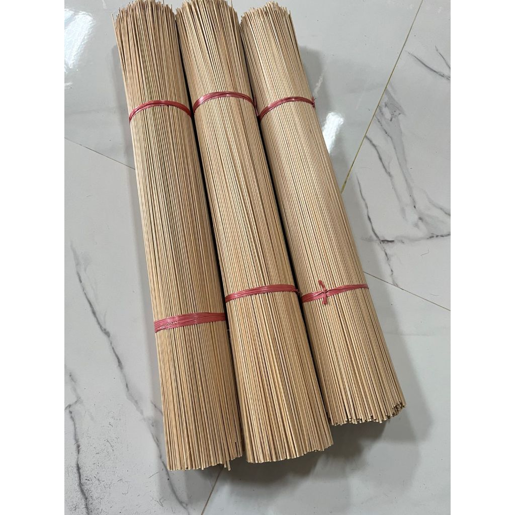 Ruji 1.8mm panjang 70cm isi 950+ Jeruji sangkar burung lidi bambu non fiber