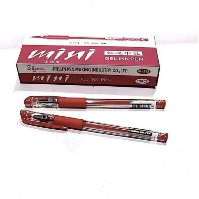 

PULPEN GEL JL-212 MERAH 0,5 (ECER)