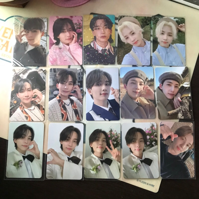 PC SEVENTEEN JEONGHAN READY STOCK ITS SECTOR17 FML CARVER TC HMV CAFE TEEN AGE DREAM BETS HENGGARAE 