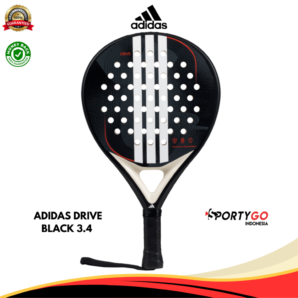 Padel Racket ADIDAS DRIVE BLACK 3.4 | Raket Padel Adidas