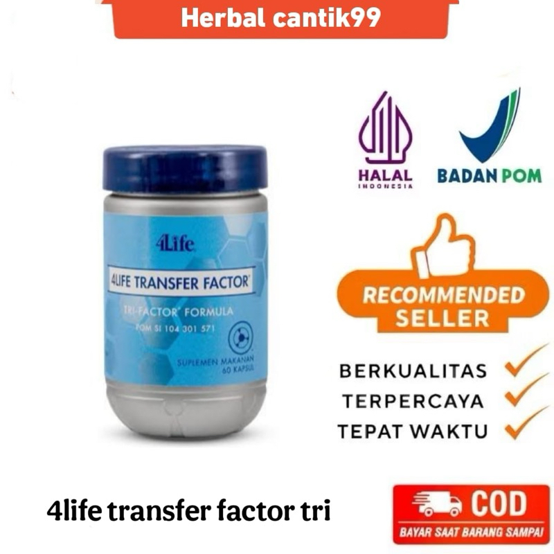 

4Life 100%Asli Transfer Factor Formula - Tri Factor Formula Original