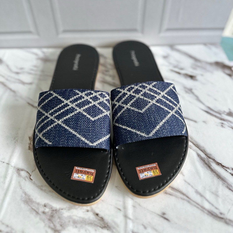 sendal wanita selop rajut sendal wanita flat sendal wanita santai sendal wanita 2025 sendal hayati s