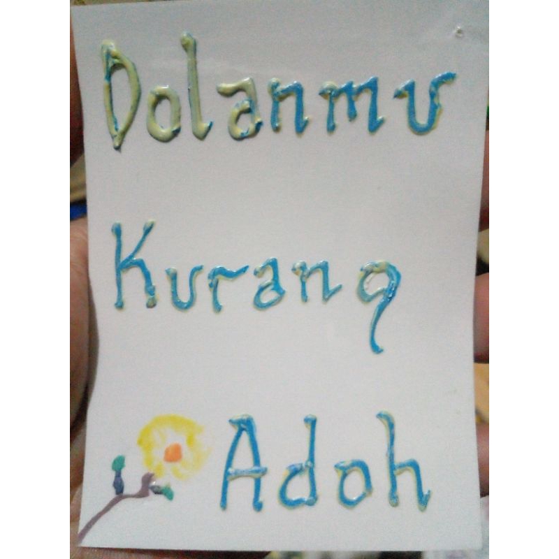 

British Sticker Timbul : Dolanmu Kurang Adoh