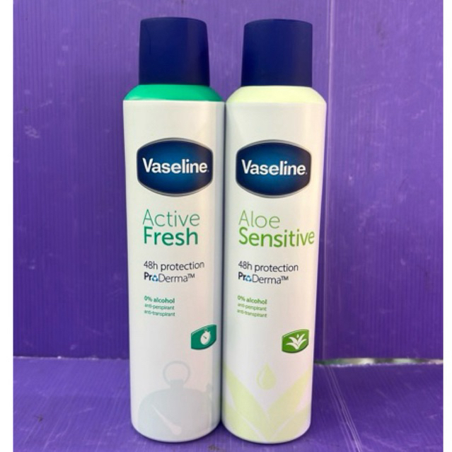Vaseline Proderma Deodorant Body Spray Anti Perspirant 250 ml