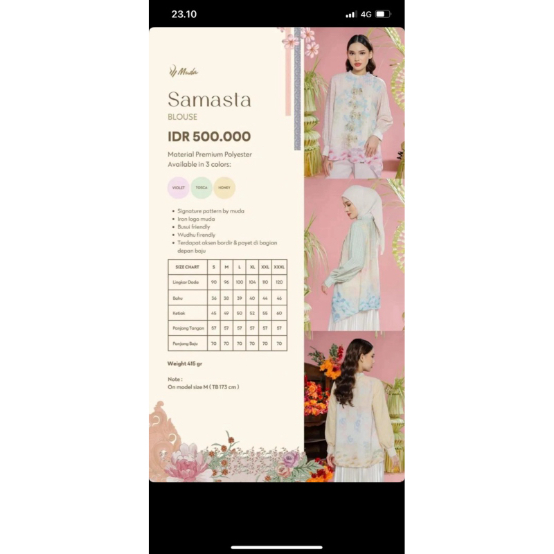 muda official semasa series