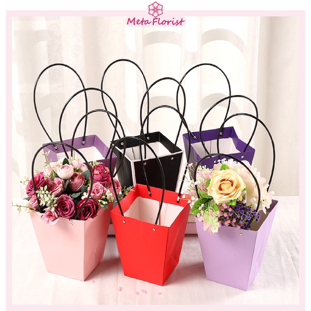 

Paper Bag Tote Bag / Gift Box Tote Bag Flower Packing Hampers Bouquet U13