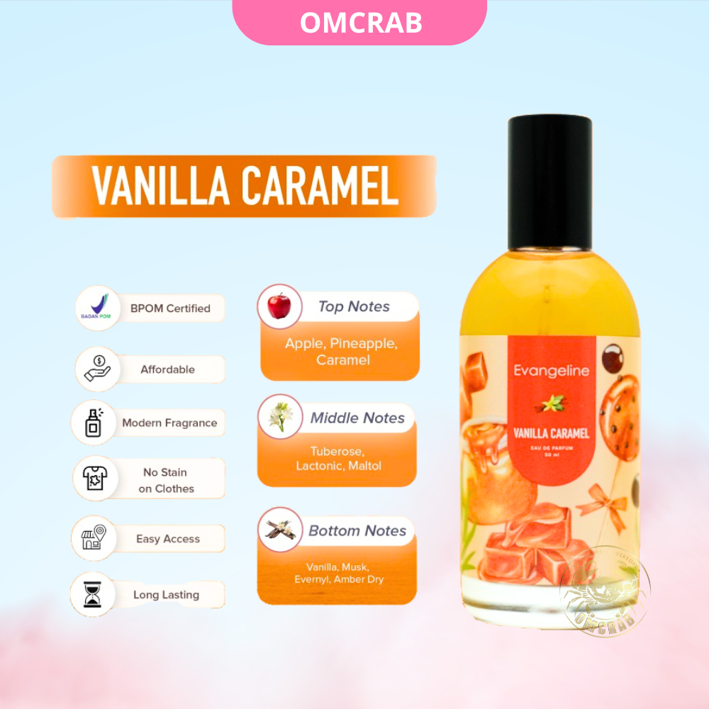 Evangeline Vanilla EDP 50ML Vanilla Caramel