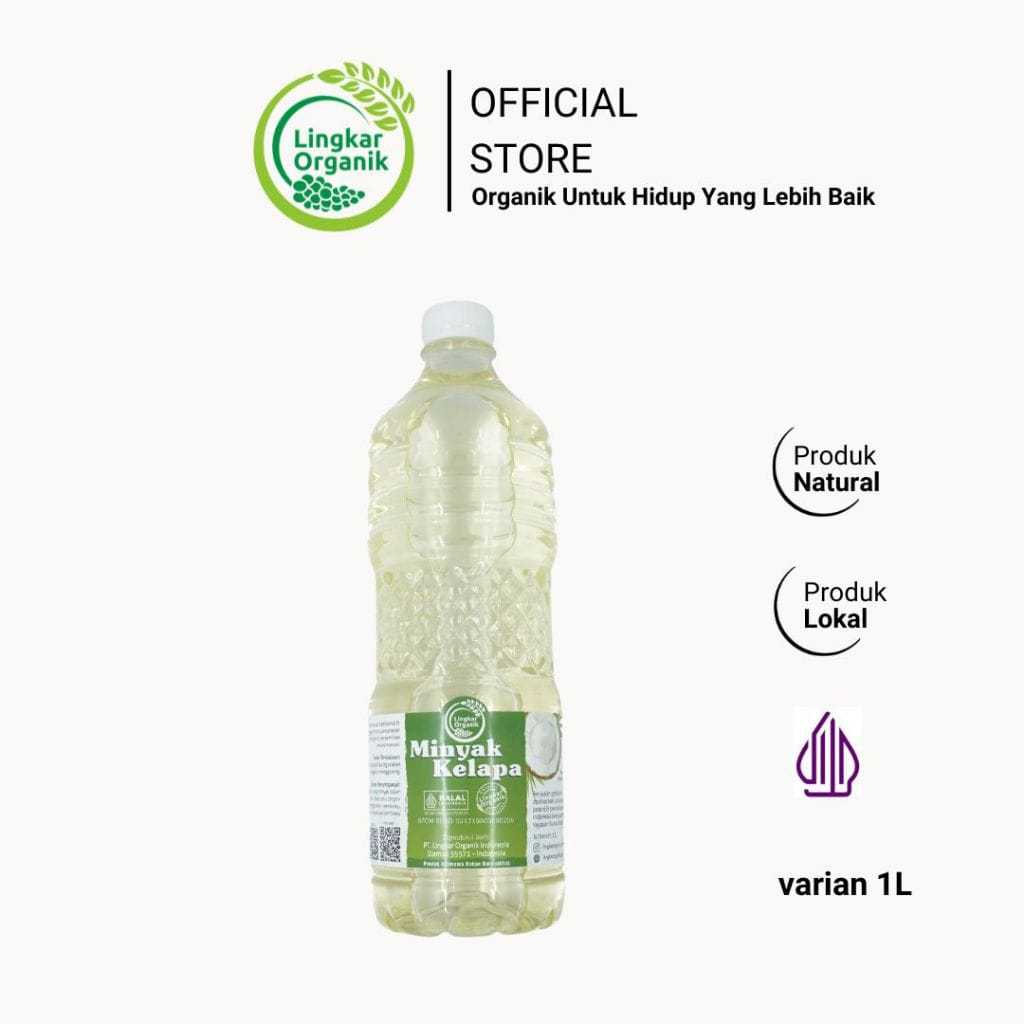 

Lingkar Organik - Minyak Kelapa 1L