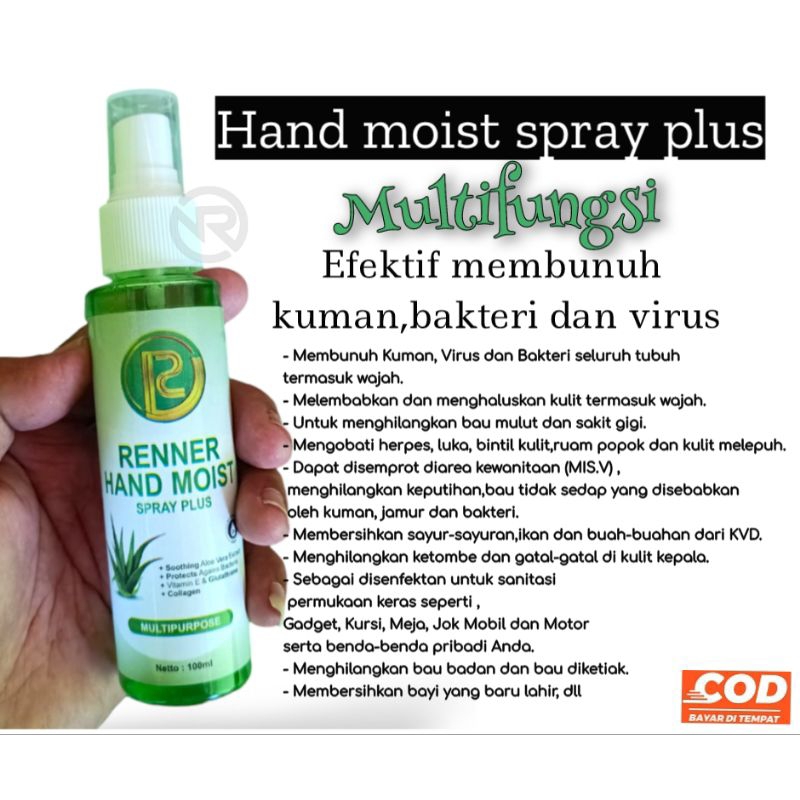Hand moist RENNER multifungsi