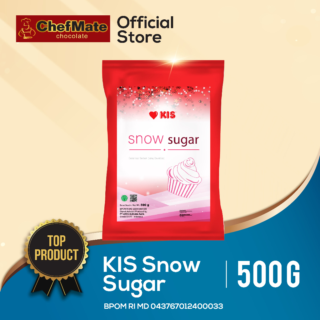 

KIS SNOW SUGAR 500 GRAM