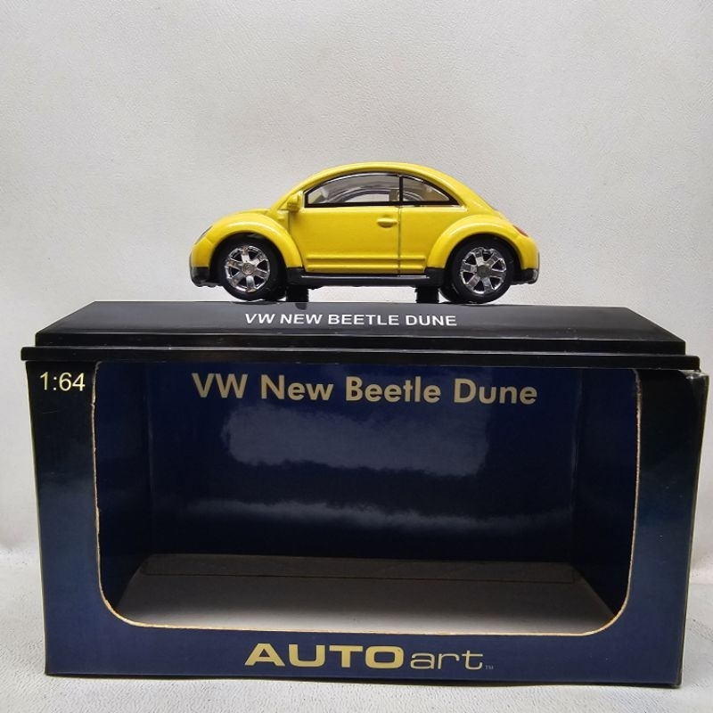 Autoart Volkswagen VW beetle dune kuning yellow