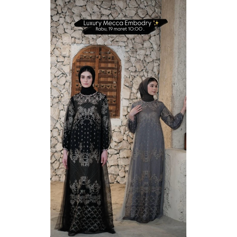 LUXURY MECCA BY Javina x Kaleela (ORIGINAL) Mecca Dress
