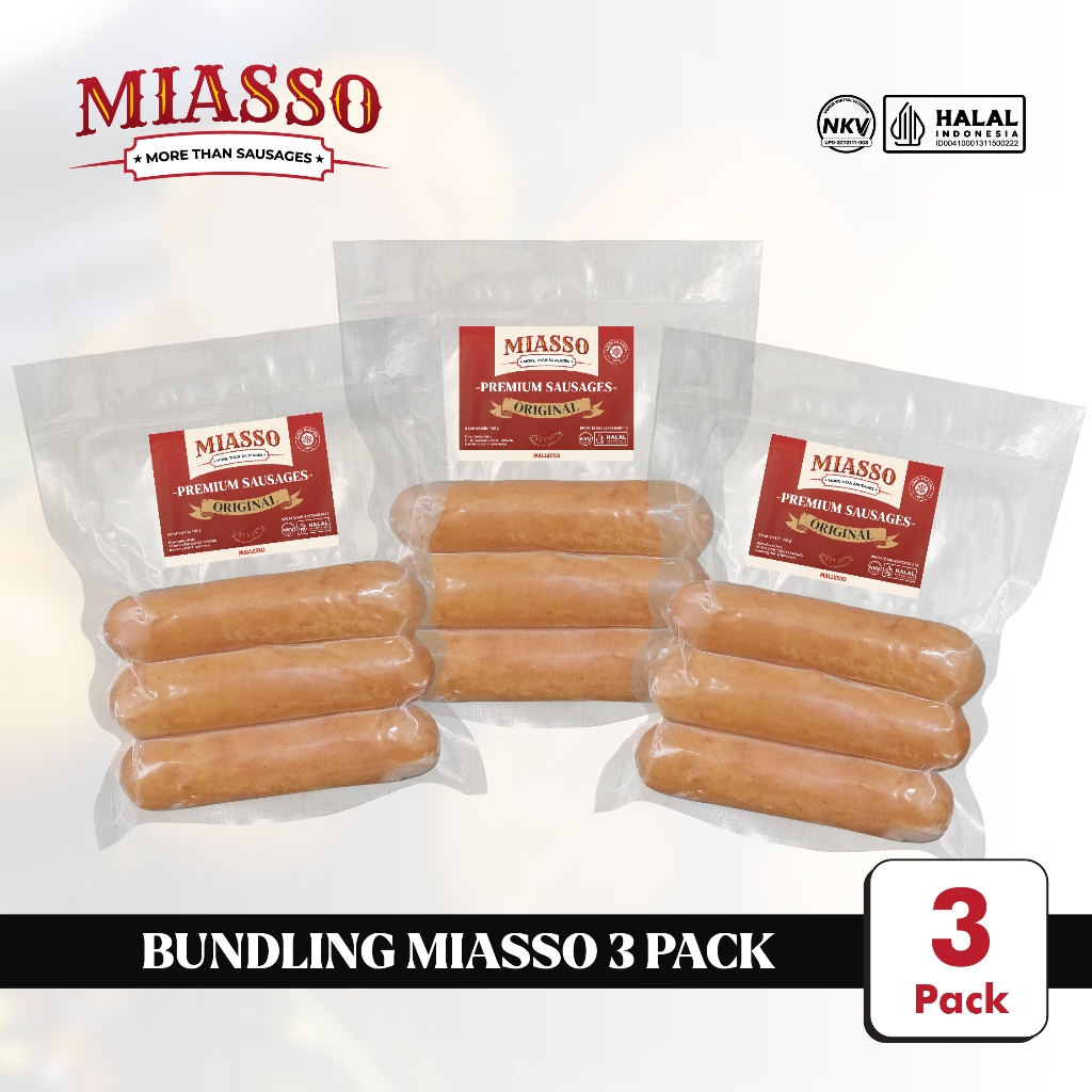 

MIASSO BUNDLING PACK - Mix Variant | Premium Sausages