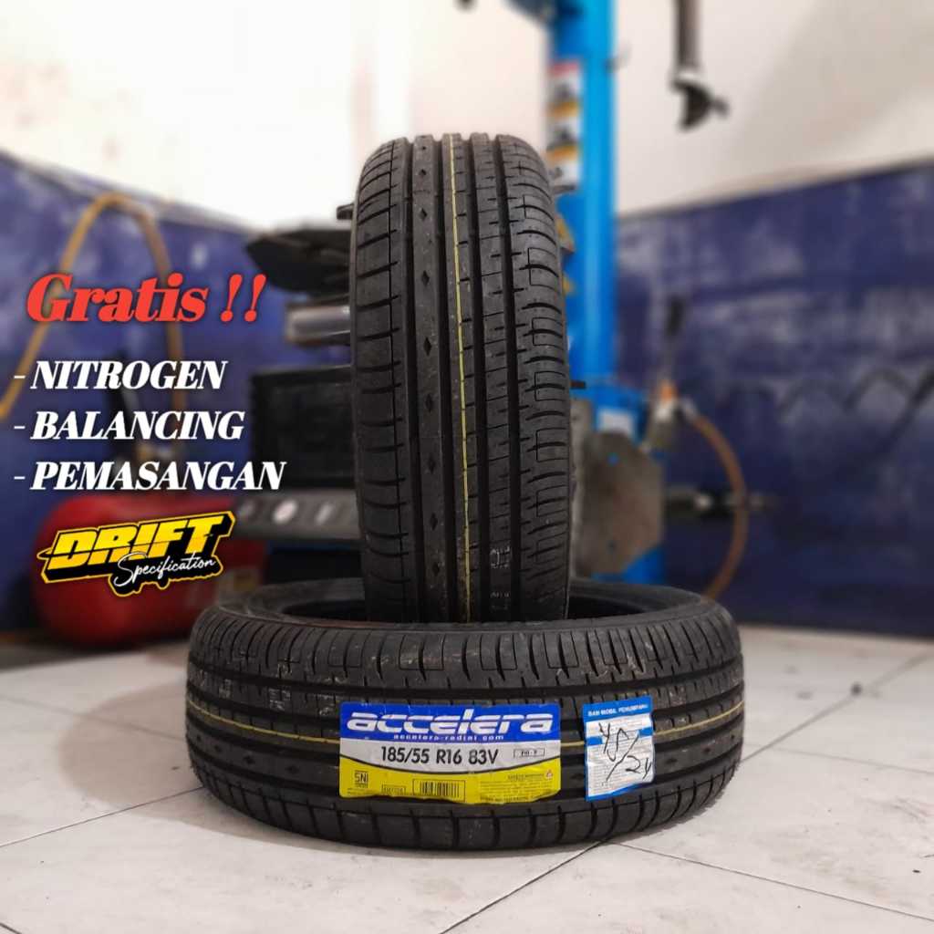 Ban Mobil Accelera 185 55 R16 PHI - R - Ban Standart Mobil Jazz / Yaris