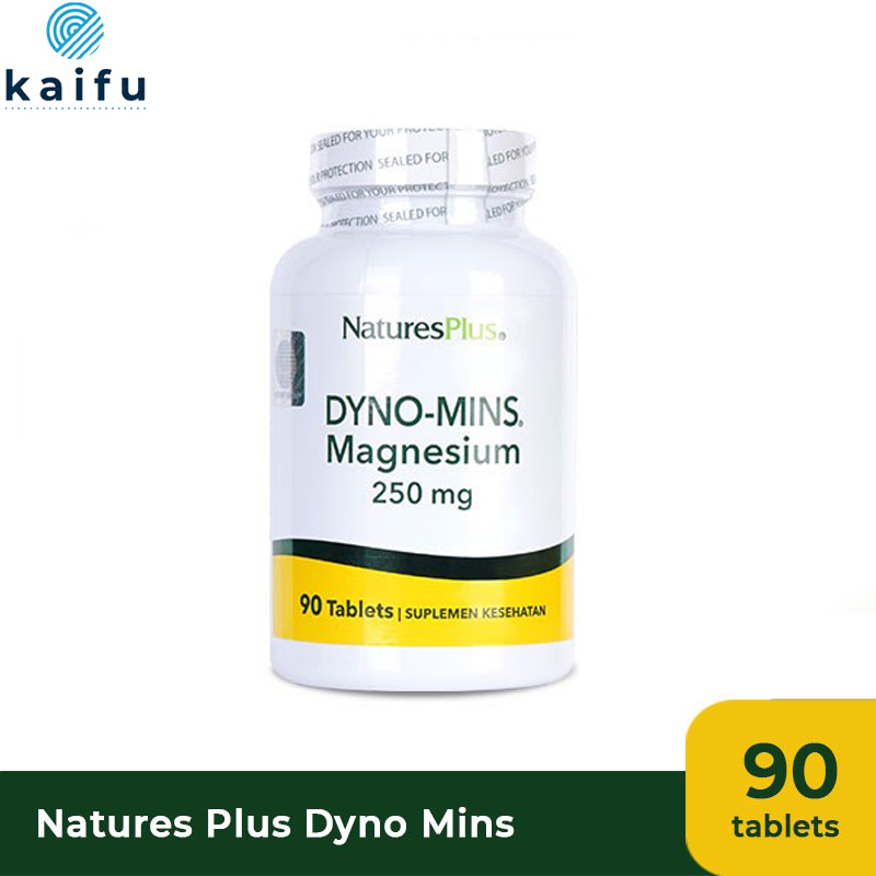 Natures Plus DynoMins Magnesium 250mg - Isi 90 Tablets
