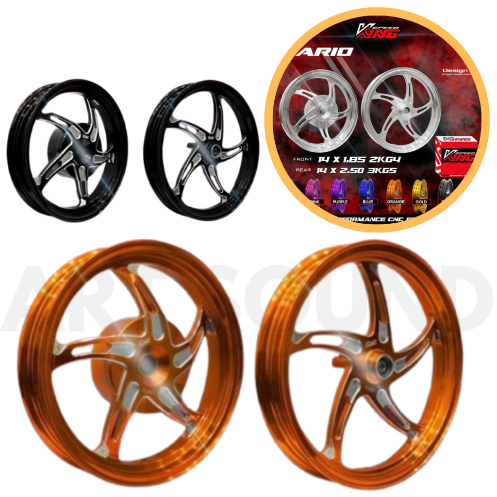 Velg Kingspeed Forged V2 Vario 125-150 PCX Cbu ORIGINAL QUALITY