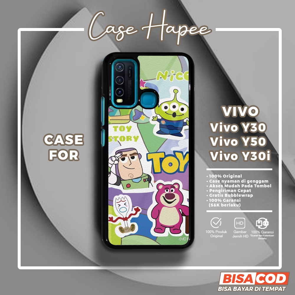 Case Vivo Y30 Y50 Y30i Casing Vivo Y30 Y50 Y30i [LTSO] Casehapee Case Glossy Case Aesthetic Custom C