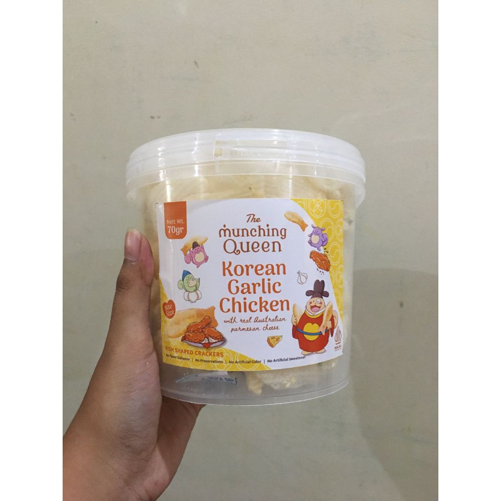 

Ygshop17 Munching Queen Fish And Cheese Original & Truffle Kerupuk Sehat 1Tahun+