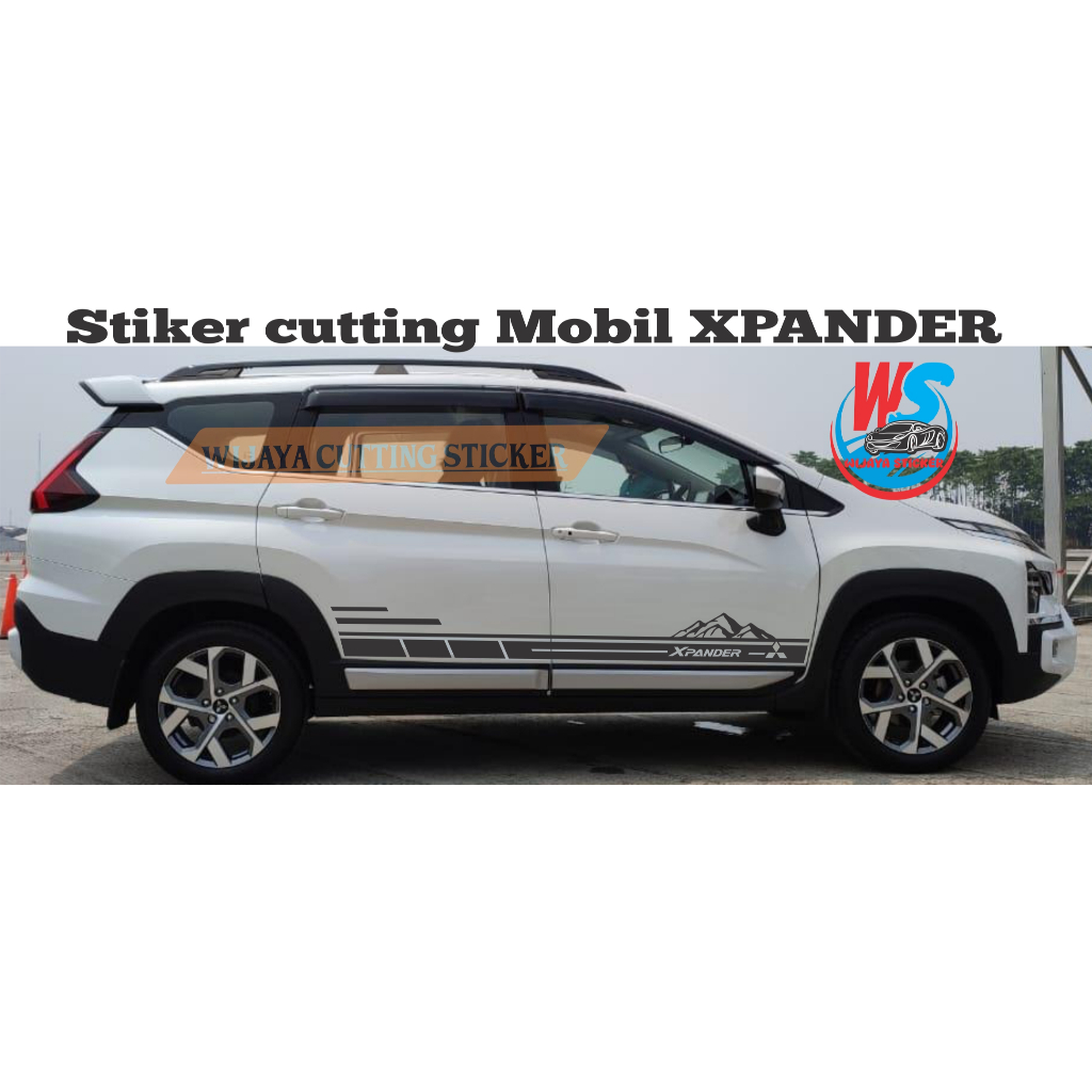 sticker variasi mobil xpander cutting sticker mobil xpander  cutting sticker best seller